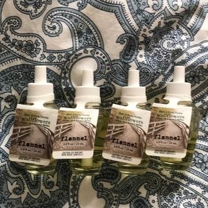 Four Flannel Refills for Wallflowers